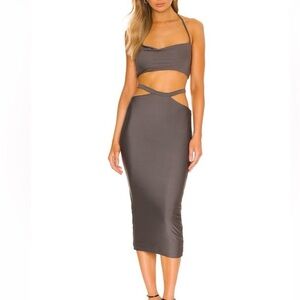 Superdown Charcoal Grey Set